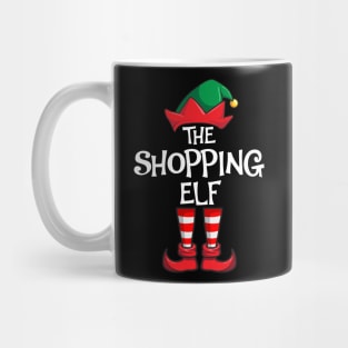 Shopping Elf Matching Family Christmas Shopper Mug